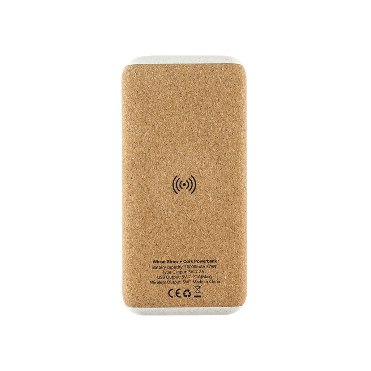 wheat-straw-cork-wireless Power Bank