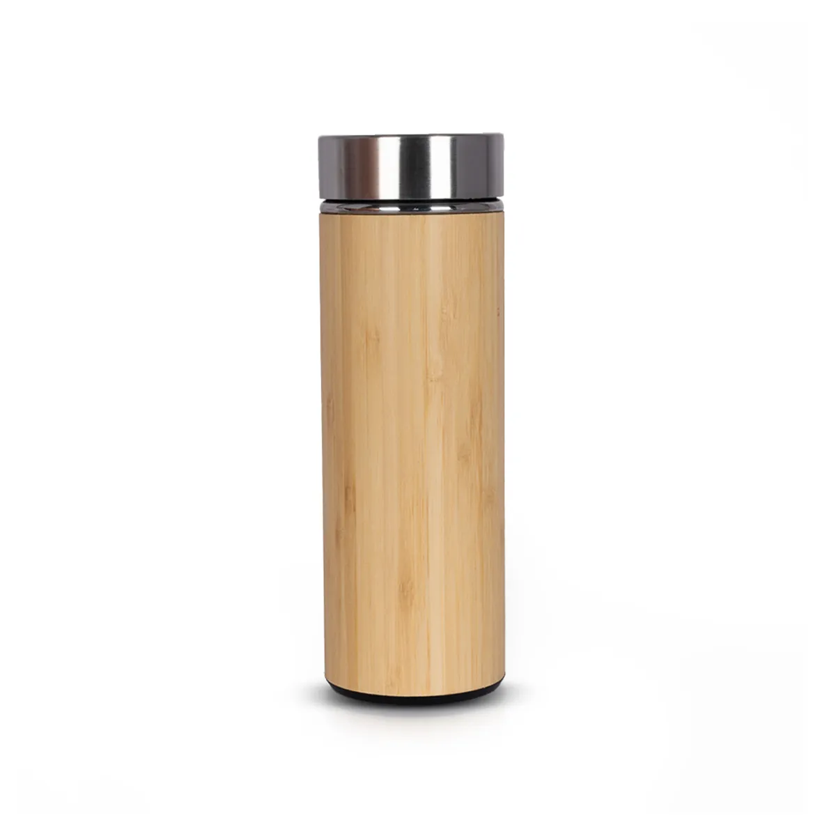 custom drinkware as bamboo stainless steel bottle for corporate gifts